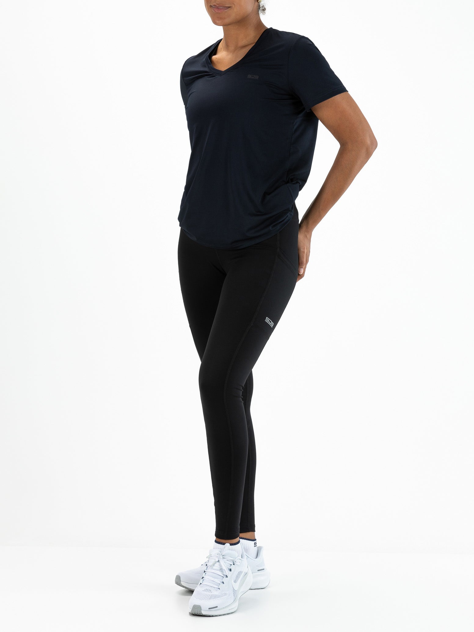 Tennisshirt Dames Ines Dark Blue