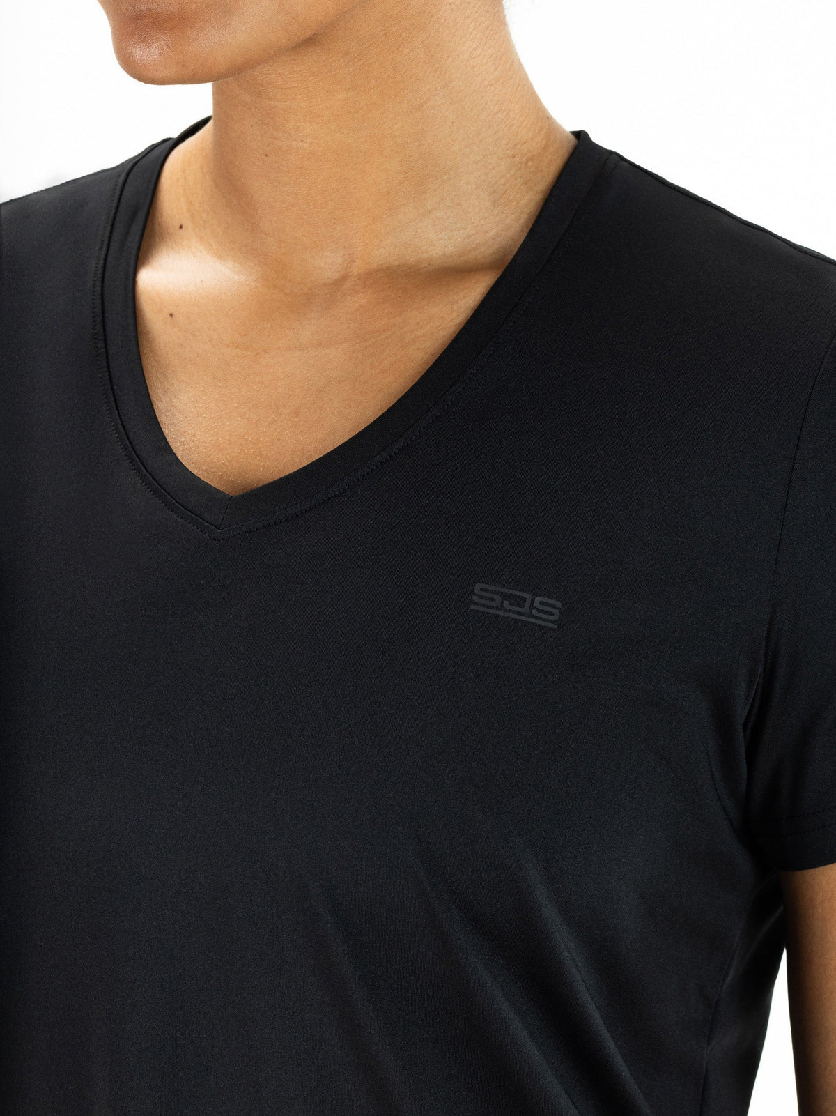 Tennisshirt Dames Ines Black