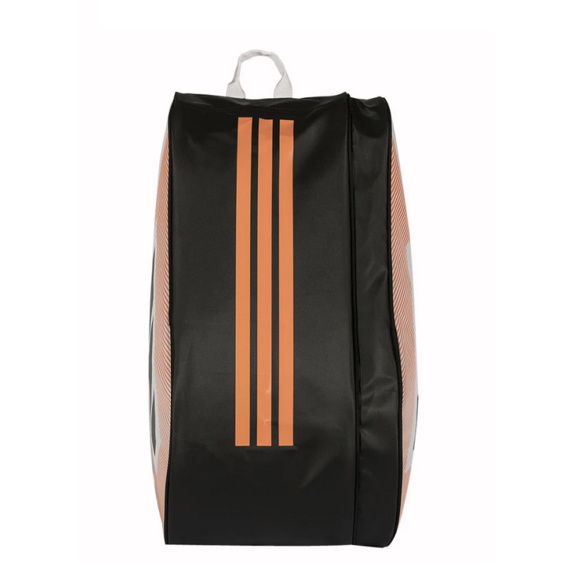 adidas Control racketbag padel ’26 wit/grijs/oranje