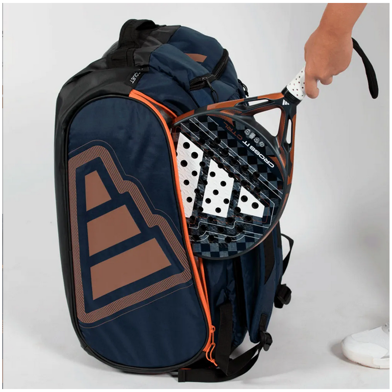 adidas Protour racketbag padel ’26 blauw/oranje