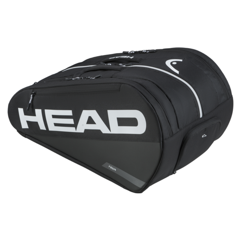 HEAD Tour L Padel Racketbag zwart