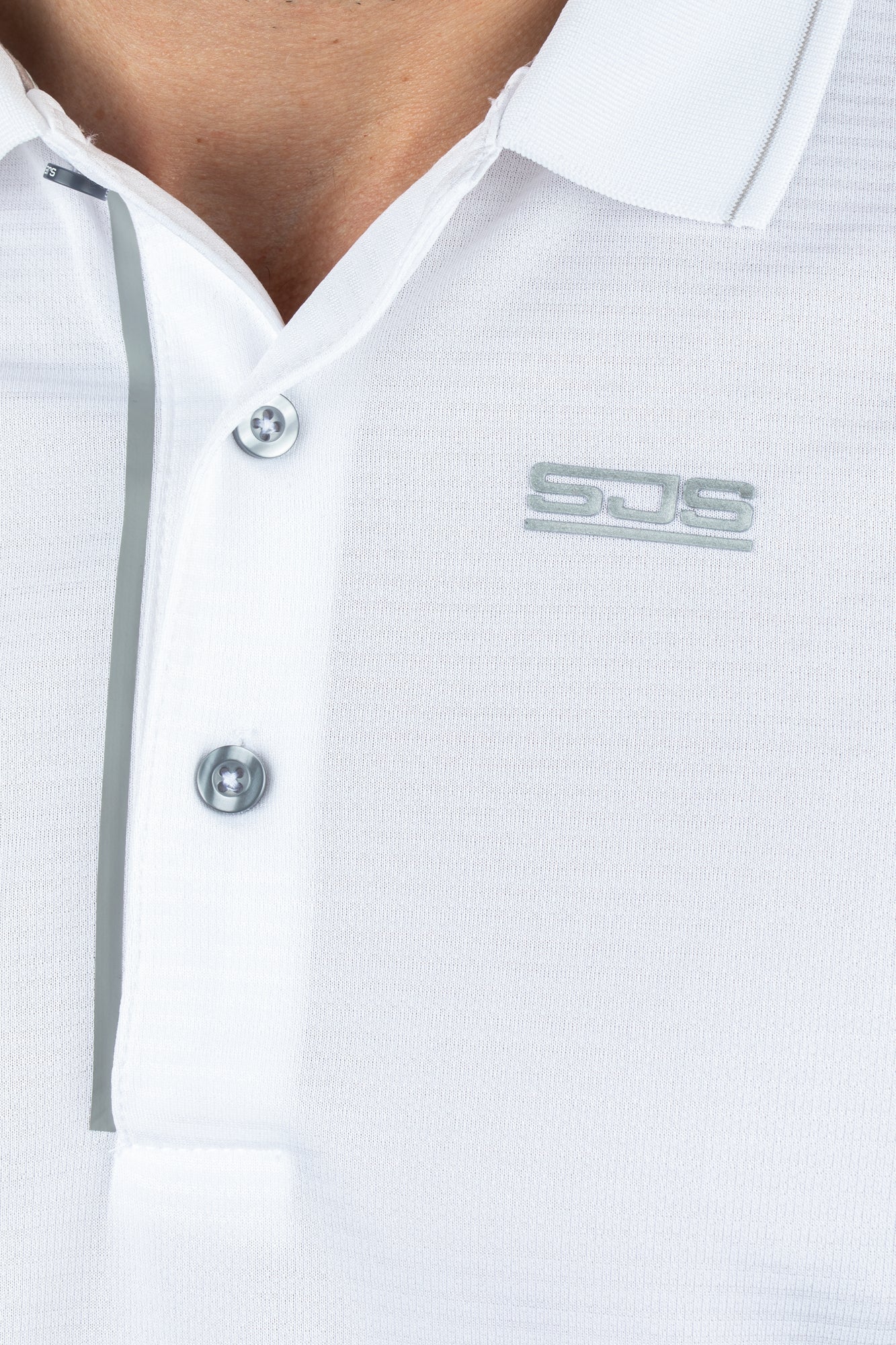 Polo Heren Grand Wit