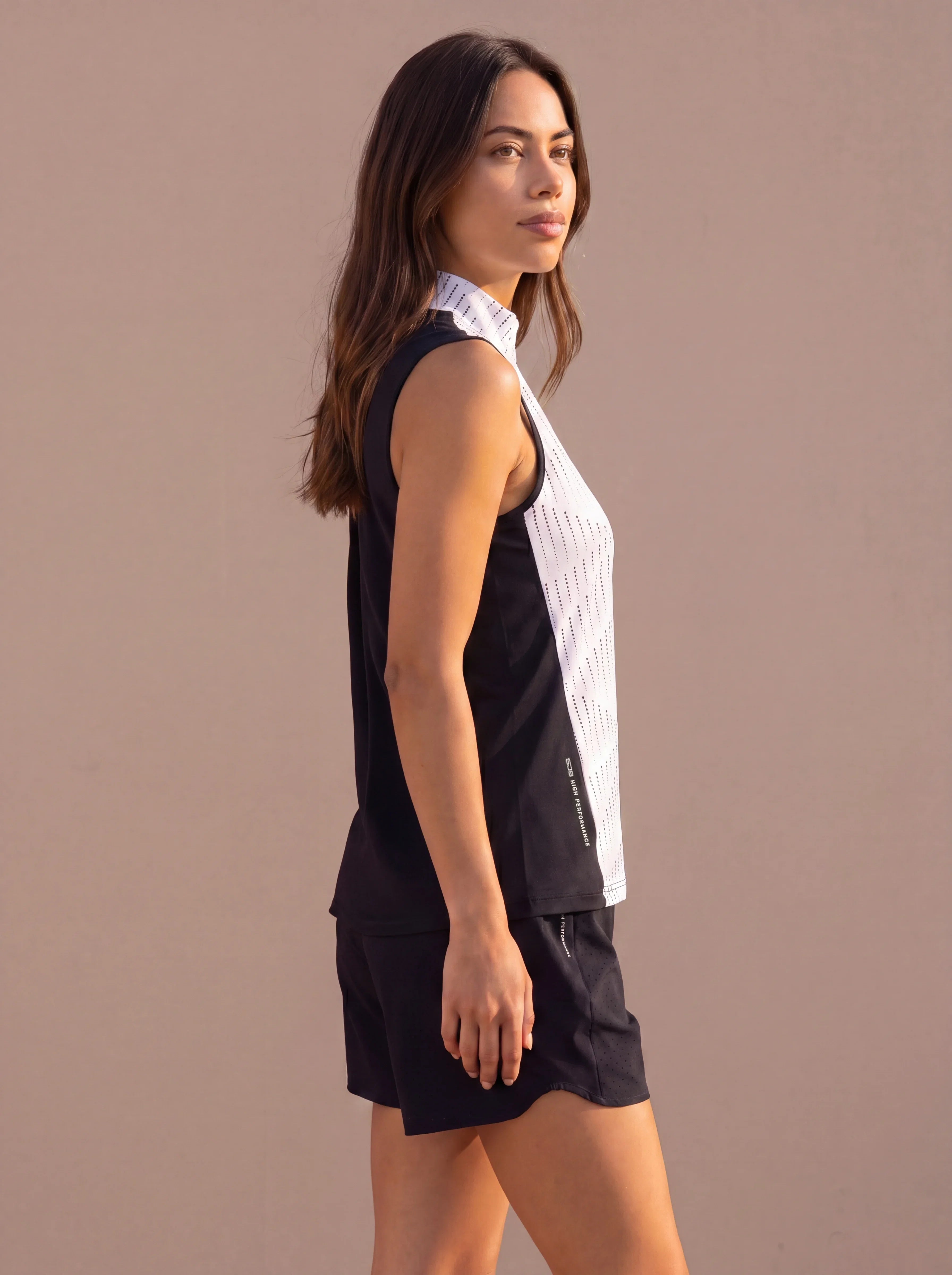 Mouwloze Sporttop Dames Janis Real White