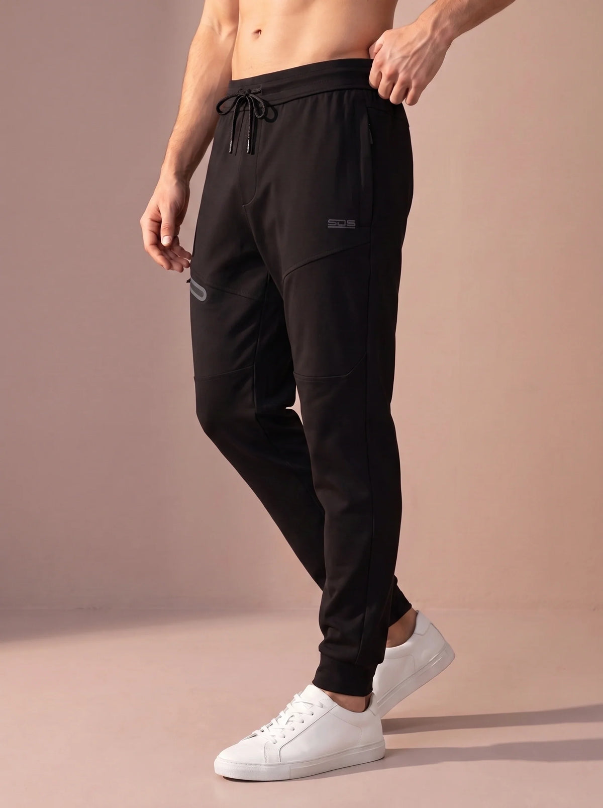 Trainingsbroek Heren Oswin Black