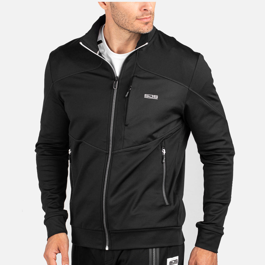 Tennisvest Heren Rally Zwart