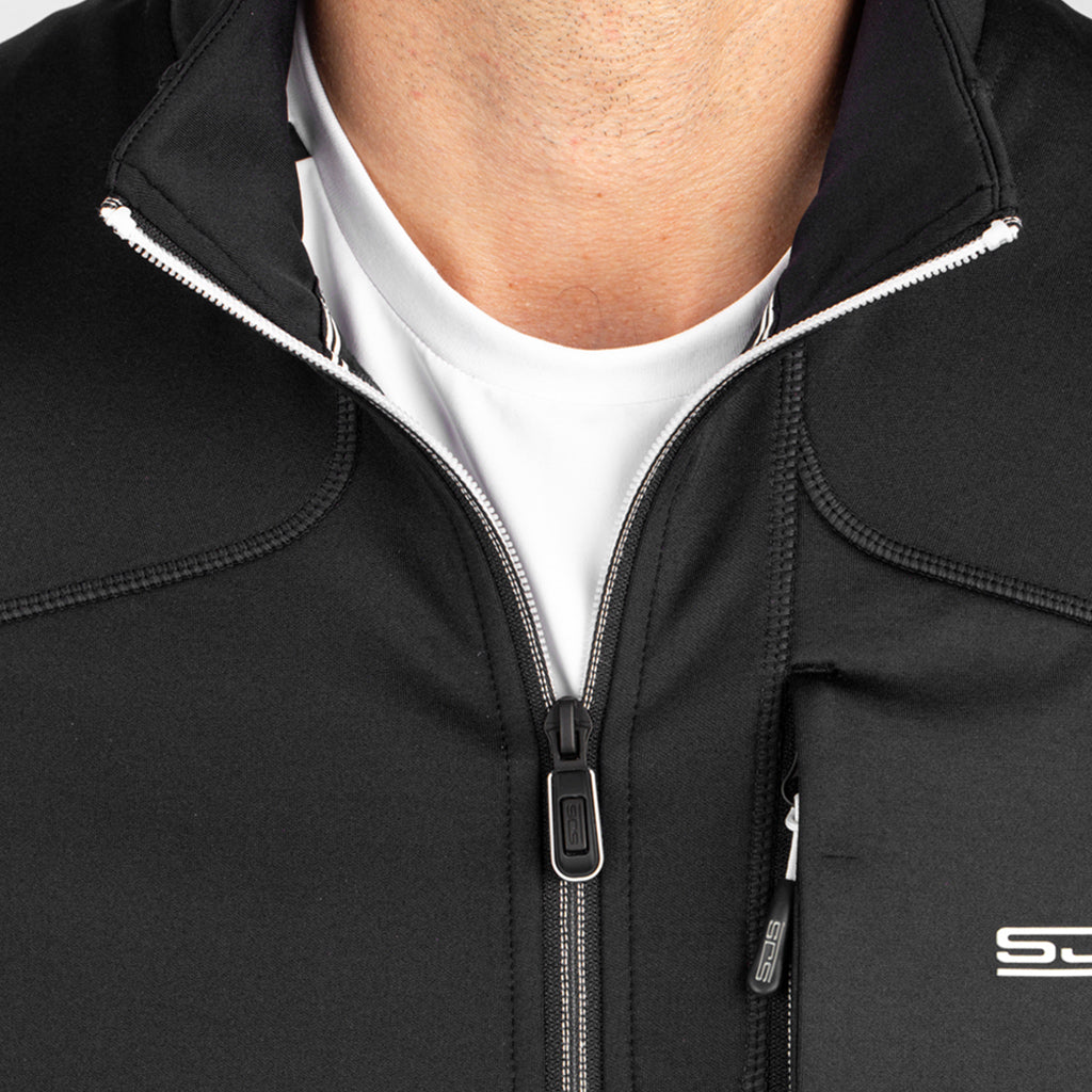 Tennisvest Heren Rally Zwart