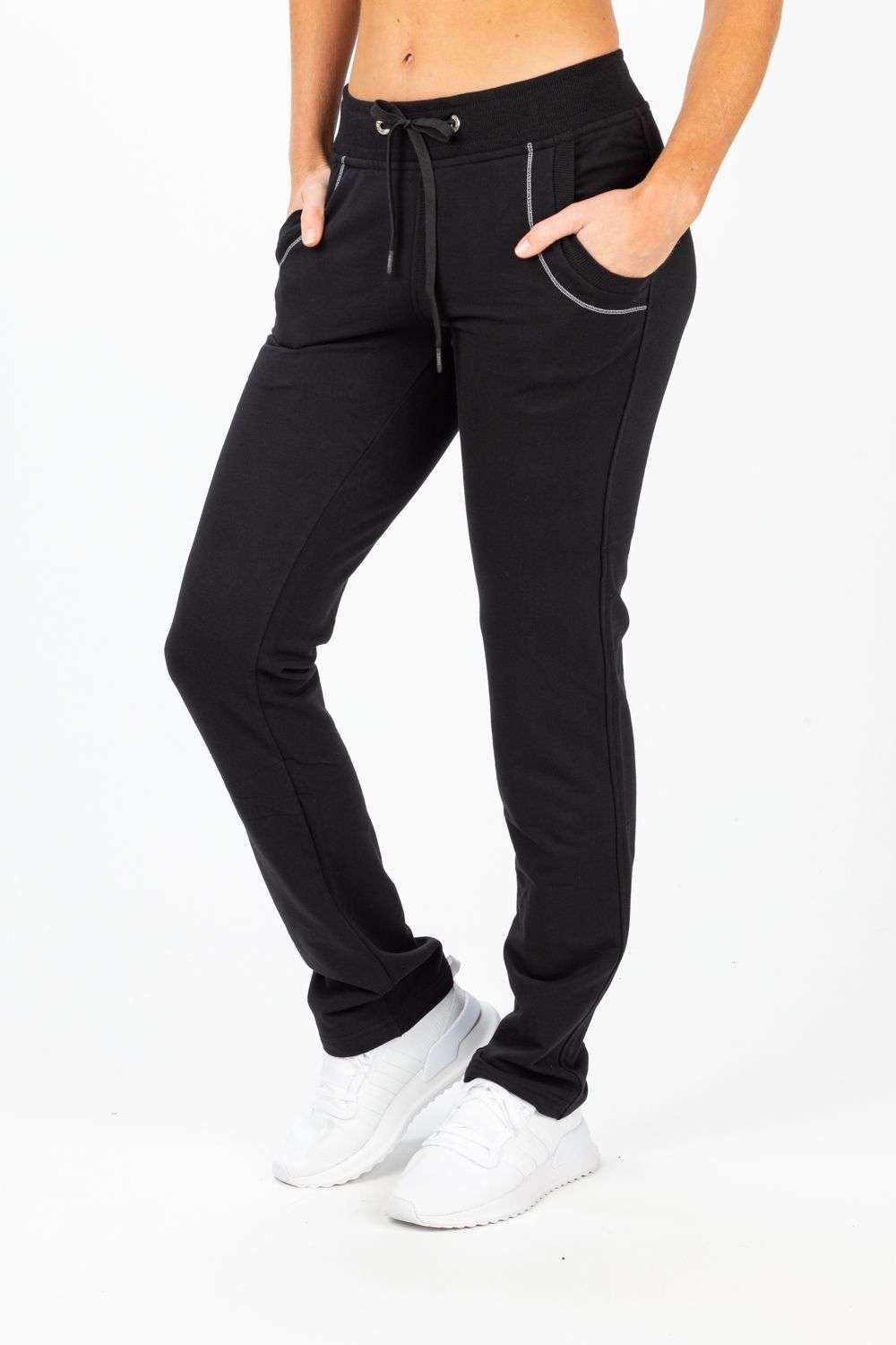 Tennisbroek Dames Djakarta Zwart