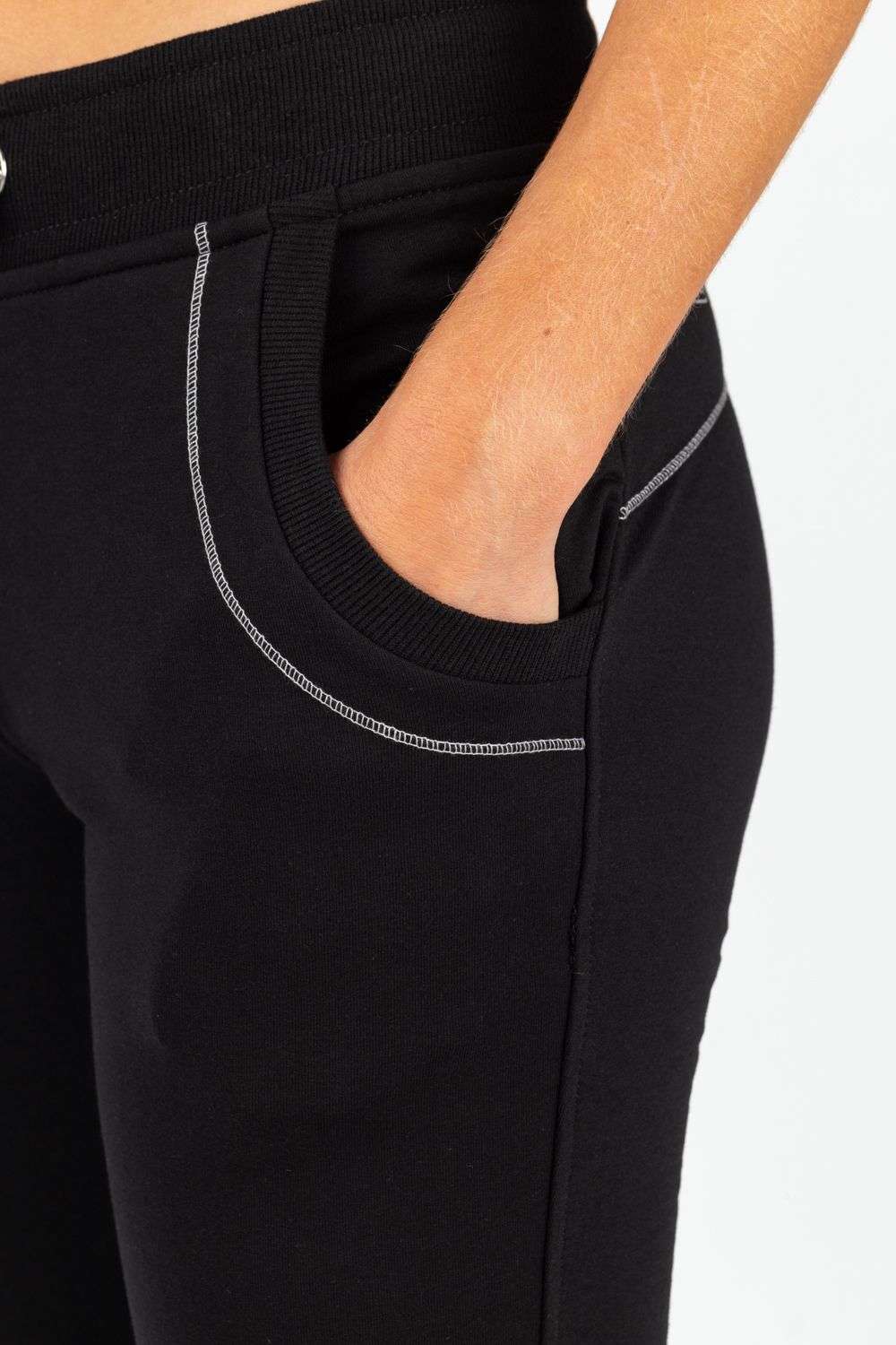 Tennisbroek Dames Djakarta Zwart