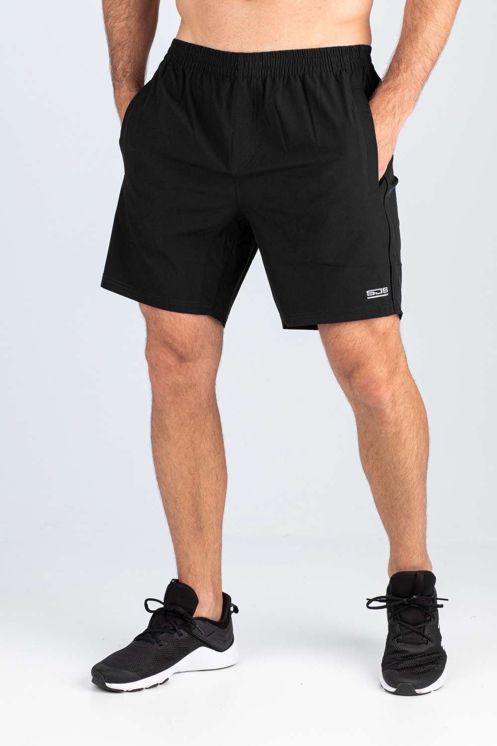 Sportshort Heren Set Zwart