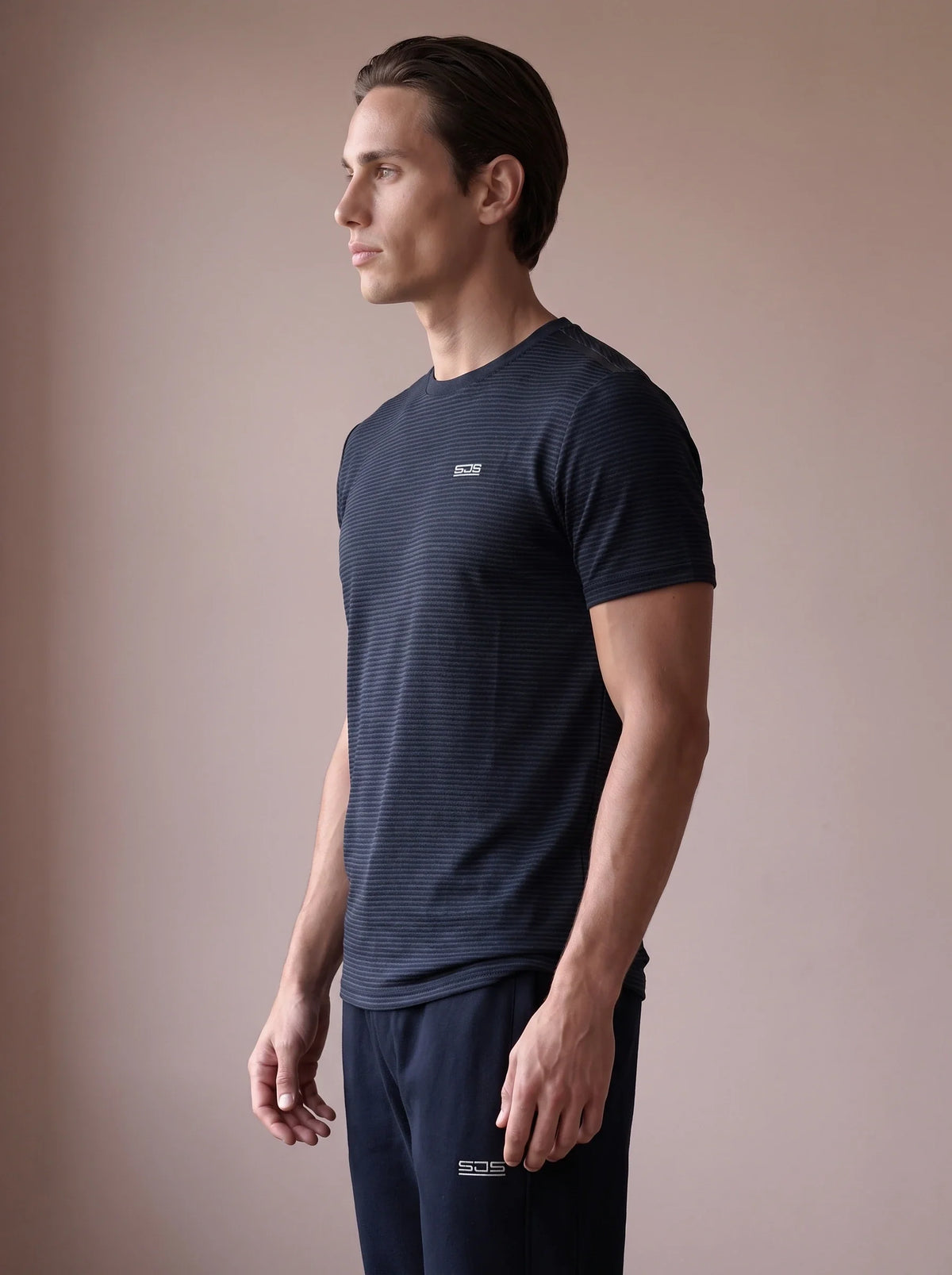 Tennisshirt Heren Tex Dark Blue