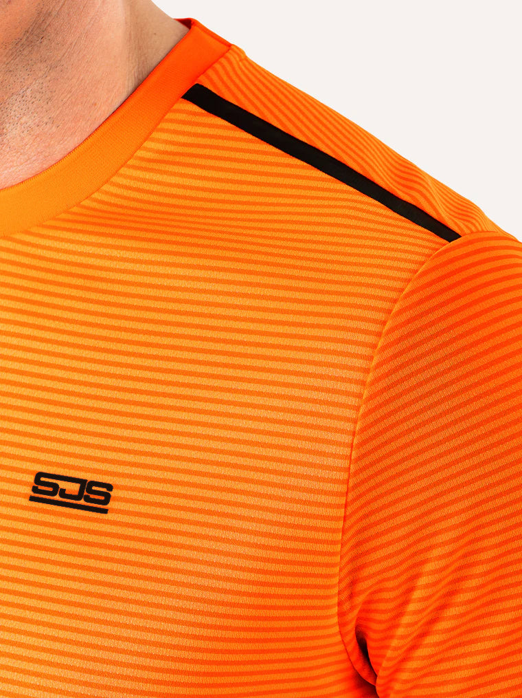 Tennisshirt Heren Tex Orange Clown Fish