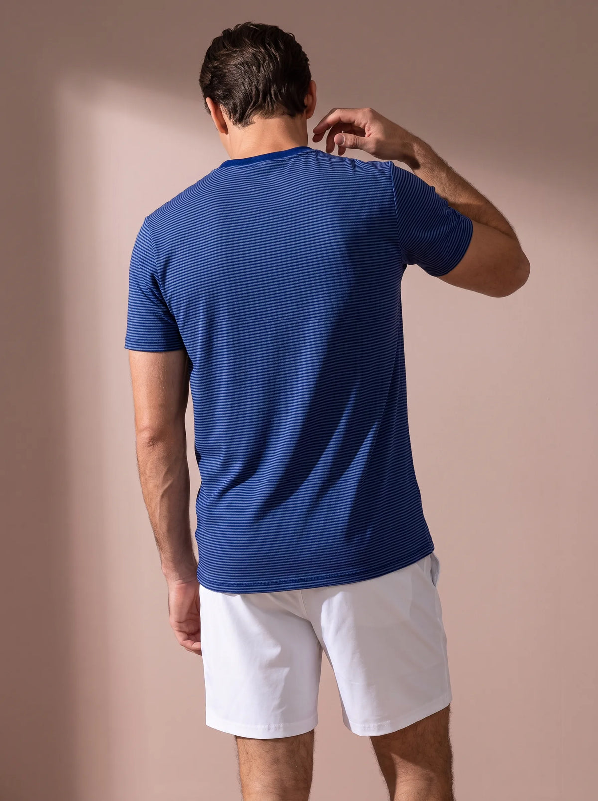 Tennisshirt Heren Tex Astral Blue