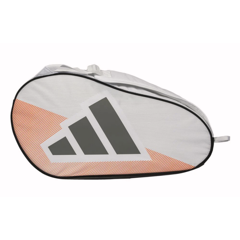 adidas Control racketbag padel ’26 wit/grijs/oranje
