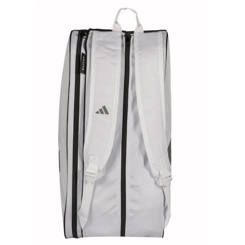 adidas Control racketbag padel ’26 wit/grijs/oranje