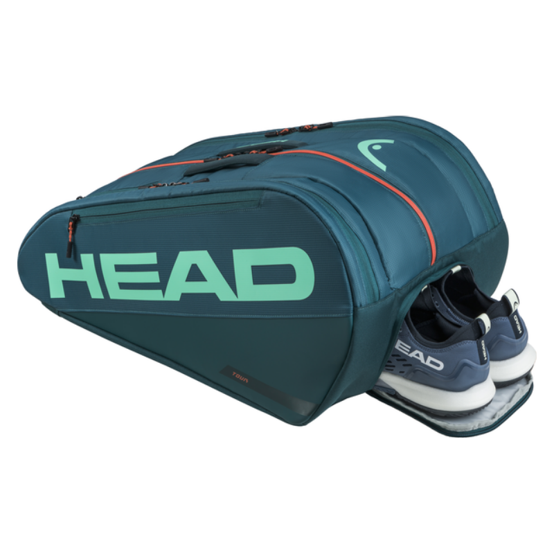 HEAD Tour L Padel Racketbag groen
