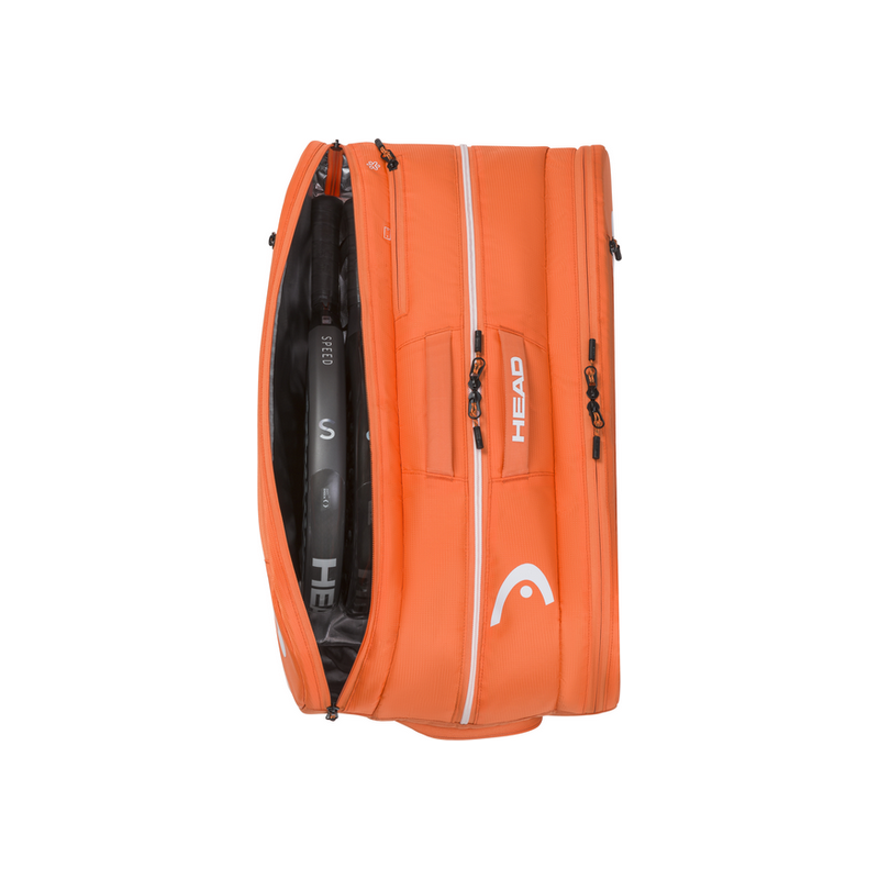 HEAD Tour L Padel Racketbag oranje
