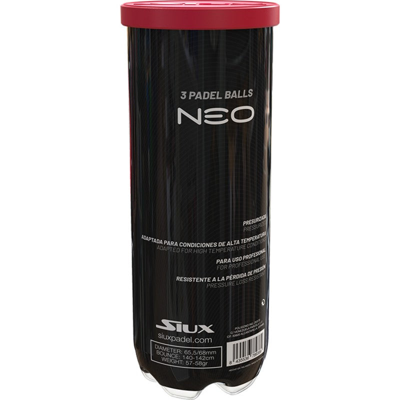 Siux Neo padelballen 3st