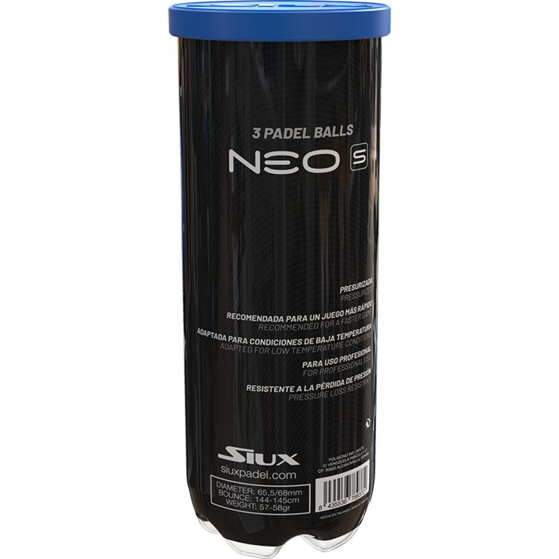 Siux Neo Speed padelballen 3st